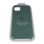 iPhone 11 Pro Max szilikon tok - Green