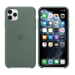iPhone 11 Pro szilikon tok - Green