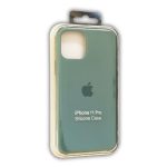 iPhone 11 Pro szilikon tok - Green