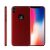 MSVII Simple Ultra-Thin iPhone X tok - Matt Red