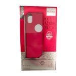 MSVII Simple Ultra-Thin iPhone X tok - Matt Red