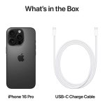 Apple iPhone 16 Pro 256GB - Black Titanium