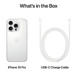 Apple iPhone 16 Pro 128GB - White Titanium