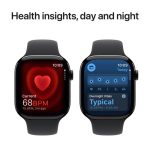 Apple Watch 10 46mm Aluminium Jet Black with Black Sport Band M/L MWWQ3