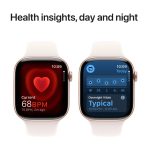 Apple Watch 10 46mm Aluminium Rose Gold with Light Blush Sport Band M/L MWWU3