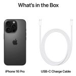 Apple iPhone 16 Pro Max 512GB - Black Titanium
