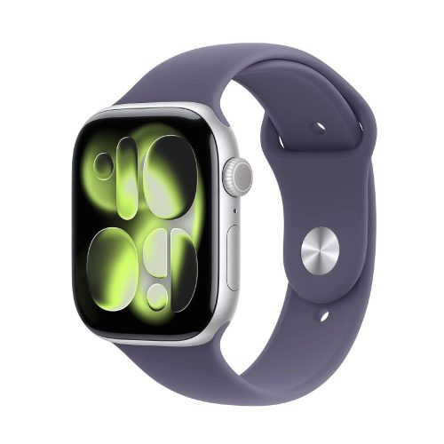 Apple Watch Series 11 GPS 42mm Silver Aluminium - Purple Fog Sport Band MEVA4