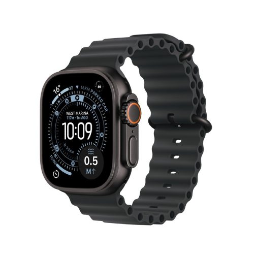 Apple Watch Ultra 3 LTE 49mm Titanium Black - Black Ocean Band MF0J4