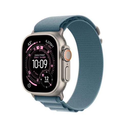 Apple Watch Ultra 3 LTE 49mm Titanium Narural - Blue Alpine Band MEWP4