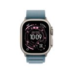 Apple Watch Ultra 3 LTE 49mm Titanium Narural - Blue Alpine Band MEWP4