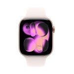 Apple Watch Series 11 GPS 42mm Rose Gold Aluminium - Pink Sport Band MEU04