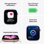 Apple Watch Series 11 GPS 42mm Rose Gold Aluminium - Pink Sport Band MEU04