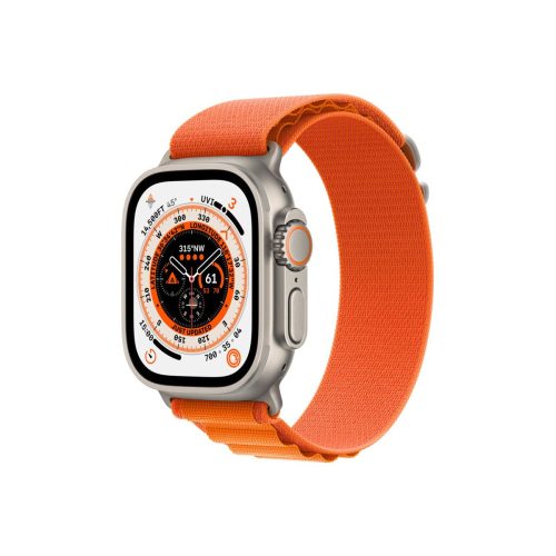 Watch Apple Watch Ultra LTE 49mm Titanium Case with Alpine Loop M - Orange 