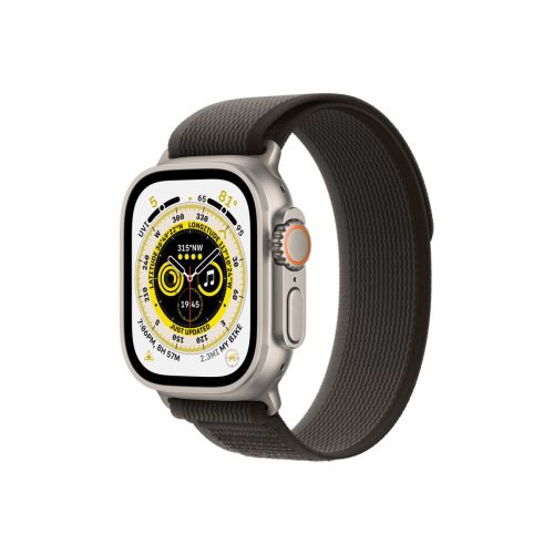 Watch Apple Watch Ultra LTE 49mm Titanium Case with Trail Loop S/M - Black/Grey 