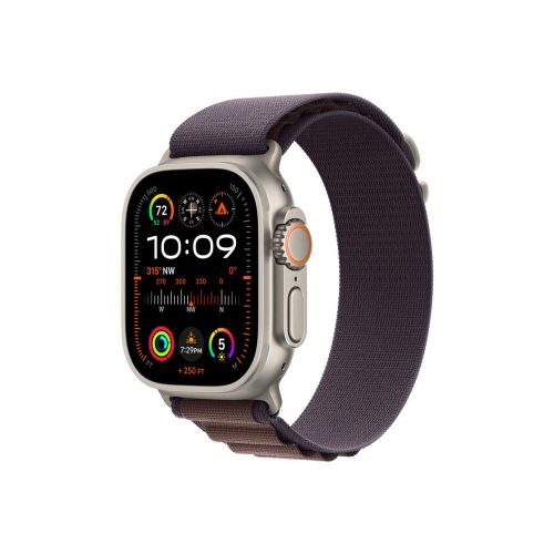 Apple Watch Ultra 2 49mm Titanium Case with Alpine Loop S - Indigo 