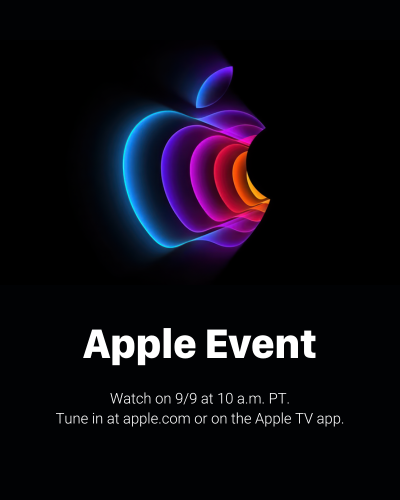 Az Apple szeptember 9-i bemutatója.